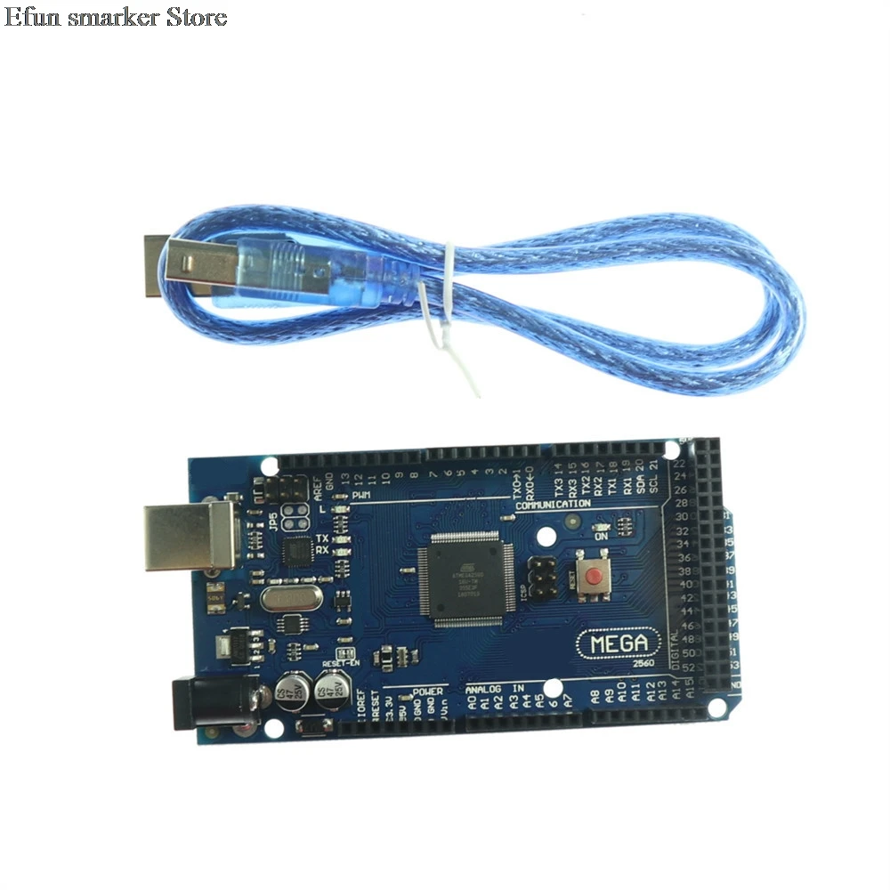 1 шт. KJ296 Arduinos Mega 2560 R3 ATmega16U2 макетная плата Diy стартовый набор ATmega2560 Mega2560|kit kits|board
