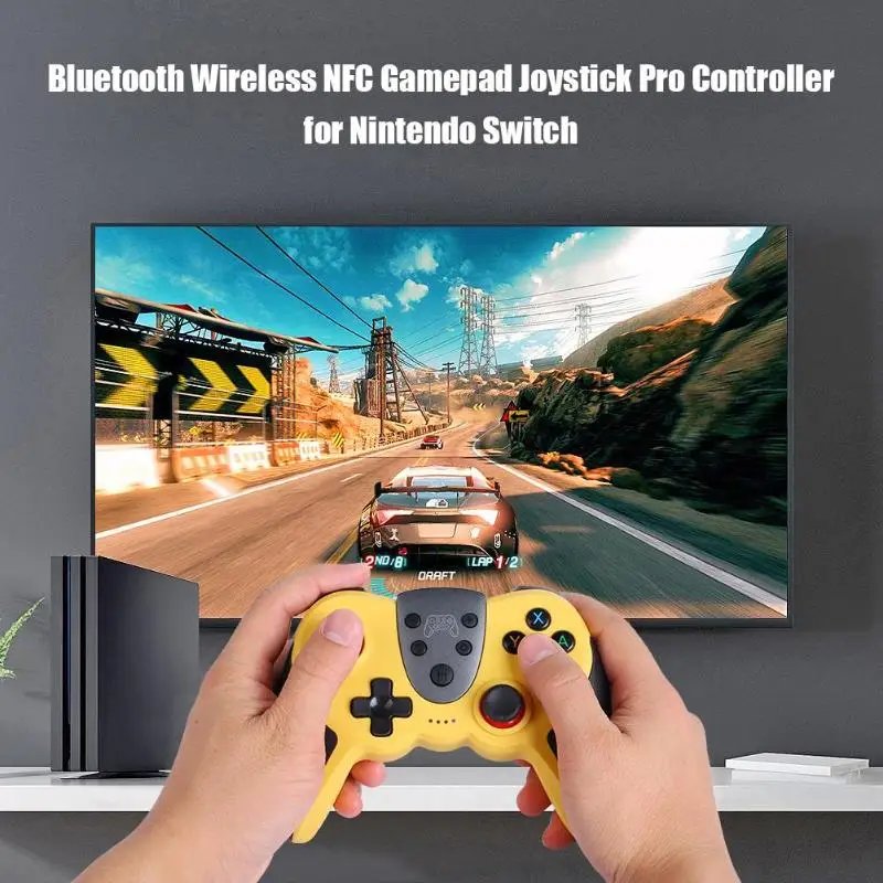 Bluetooth беспроводной NFC геймпад для переключателя портативный беспроводной игровой контроллер 3D Джойстик Геймпад для Nintendo Switch аксессуары