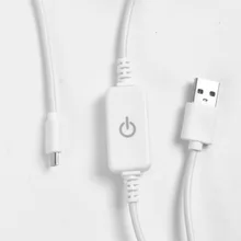 От производителя, usb-переключатель, сенсорный бесступенчатый, затемняющий светодиодный настольный светильник, лампа с зажимом для защиты глаз, лампа, линия питания