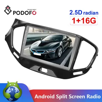 

Podofo For Lada VESTA 2015 2016 2017 2019 Car Radio Multimedia Video Player GPS Android Accessories Sedan No dvd 2 din Radio