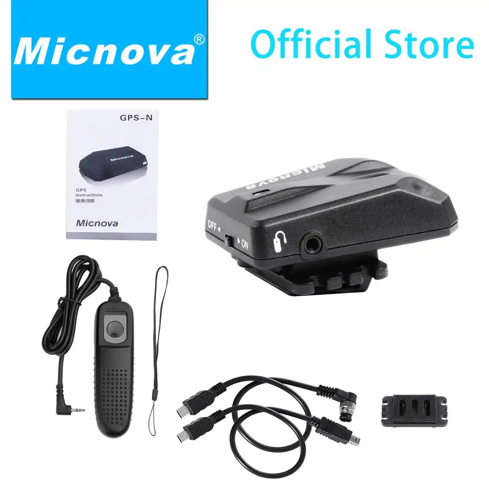  Micnova GPS-N Pro Camera GPS Tracker Receiver Navigation for Nikon D800 D3200 D90 D7100 D5200 D4 D6