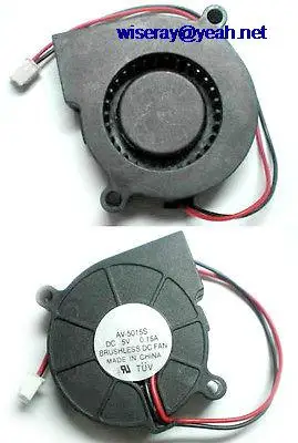 

DHL/EMS 50PCS DC 5V Fans 50mm x 15mm Turbine Brushless Cooling Blower Fan 2 Wires 5015S-A8