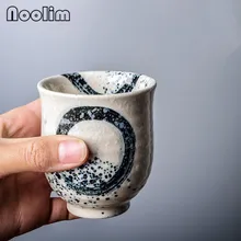 Японский стиль чашка для воды, кофе керамическая Керамическая ручная роспись винтажная кунг-фу чашка кухонная посуда аксессуары