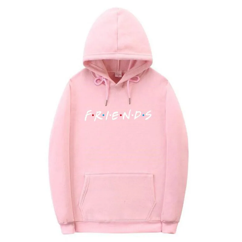 Pink Новые толстовки с капюшоном и принтом логотипа - Цвет: Pink