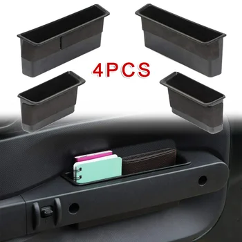 

Plastic Storage Box Black Accessory Parts Card Phone 4pcs Side Door Handle