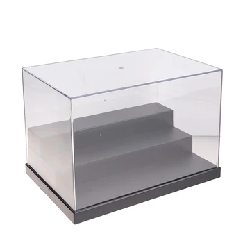 

1x Acrylic Display Case Clear Perspex Box Dustproof For Action Figure Model 3sizes