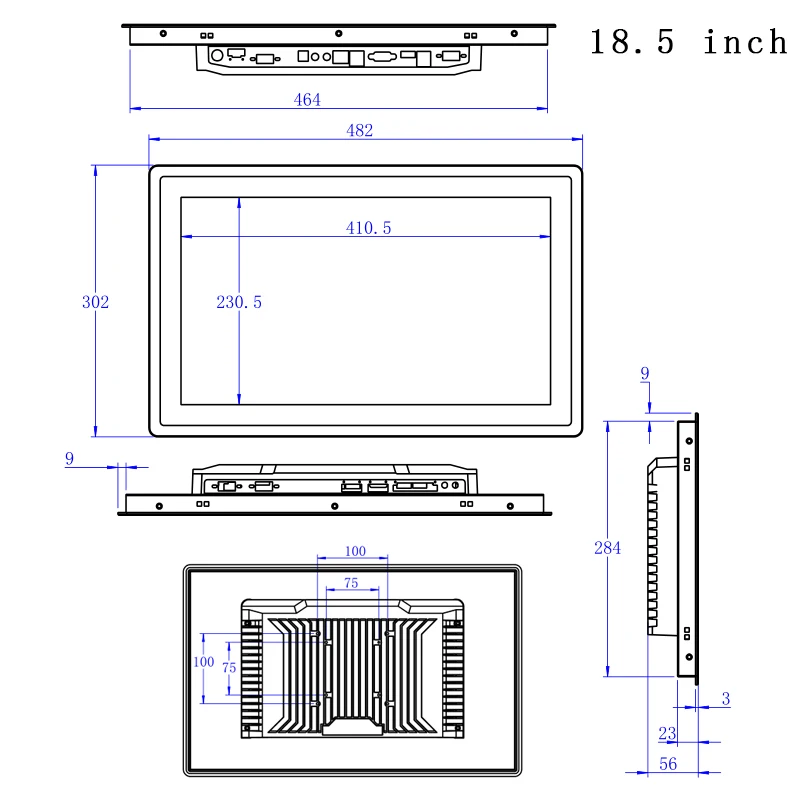 Transform Your Workspace! Enclosed Industrial Computer with 13.3-15.6 Inch Touch Screen, All-in-One Core I3-3217U Mini Tablet PC for Ultimate Efficiency. Description Image.This Product Can Be Found With The Tag Names Barebone Mini PC, Computer Office, Tablet
