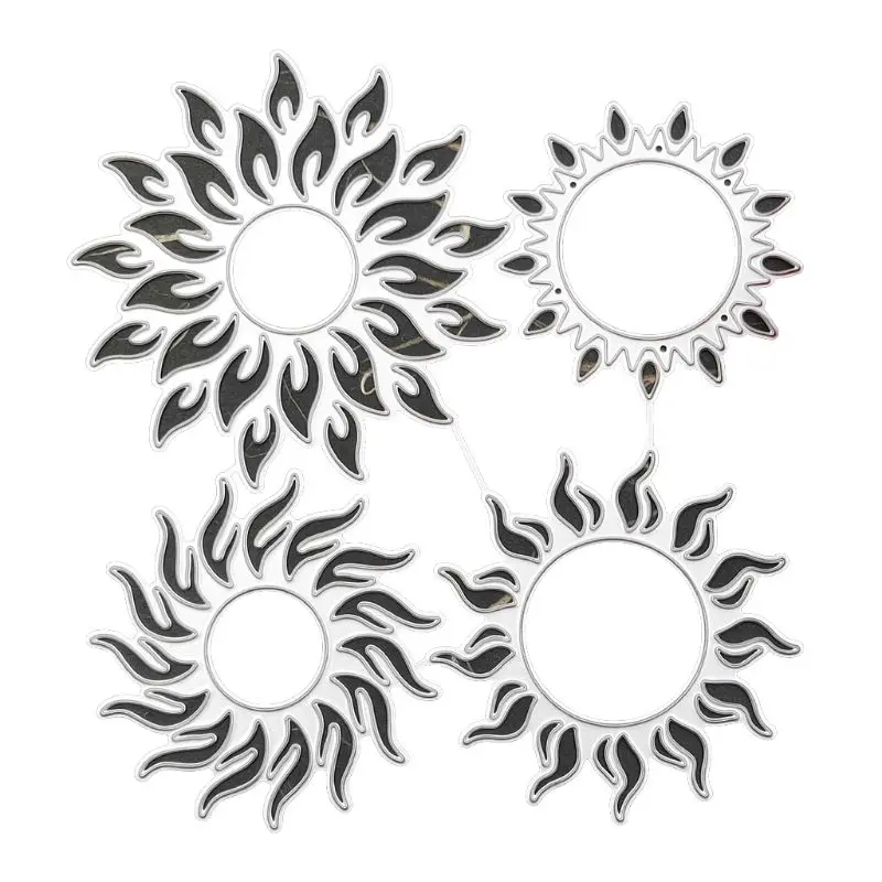 

Sun Metal Cutting Dies Stencil Scrapbooking Album Stamp Paper Card Embossing Craft Decor for Diamond embroidery