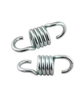 

2pcs 8mm Spring Weight Capacity Sturdy Steel Extension Spring for Hammock Swing Chair Garden Suspension Swing