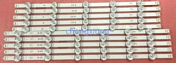 

New original 10pcs LED strip for LG 55LB5950 55LF innotek DRT 3.0 55 inch A B 6916L-1730A 1731A 6916L-1833A 1834A 6916L-1990A