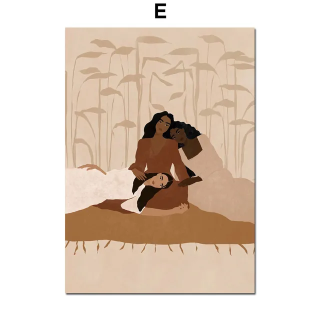 Black Cat Girl Reading Illustration Wall Art Canvas Painting Modern Nordic Posters And Prints Wall Picture For Living Room Decor E