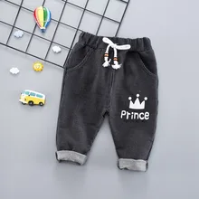 Детская одежда; сезон осень; спортивные брюки для мальчиков; детские брюки унисекс; детские брюки в полоску с начесом для малышей; мужские брюки