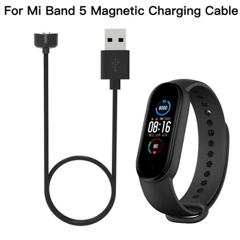

USB Charger For Xiaomi Mi Band 5 Charger Smart Band Wristband Bracelet Magnetic Charging Cable For Xiaomi MiBand 5 Charger