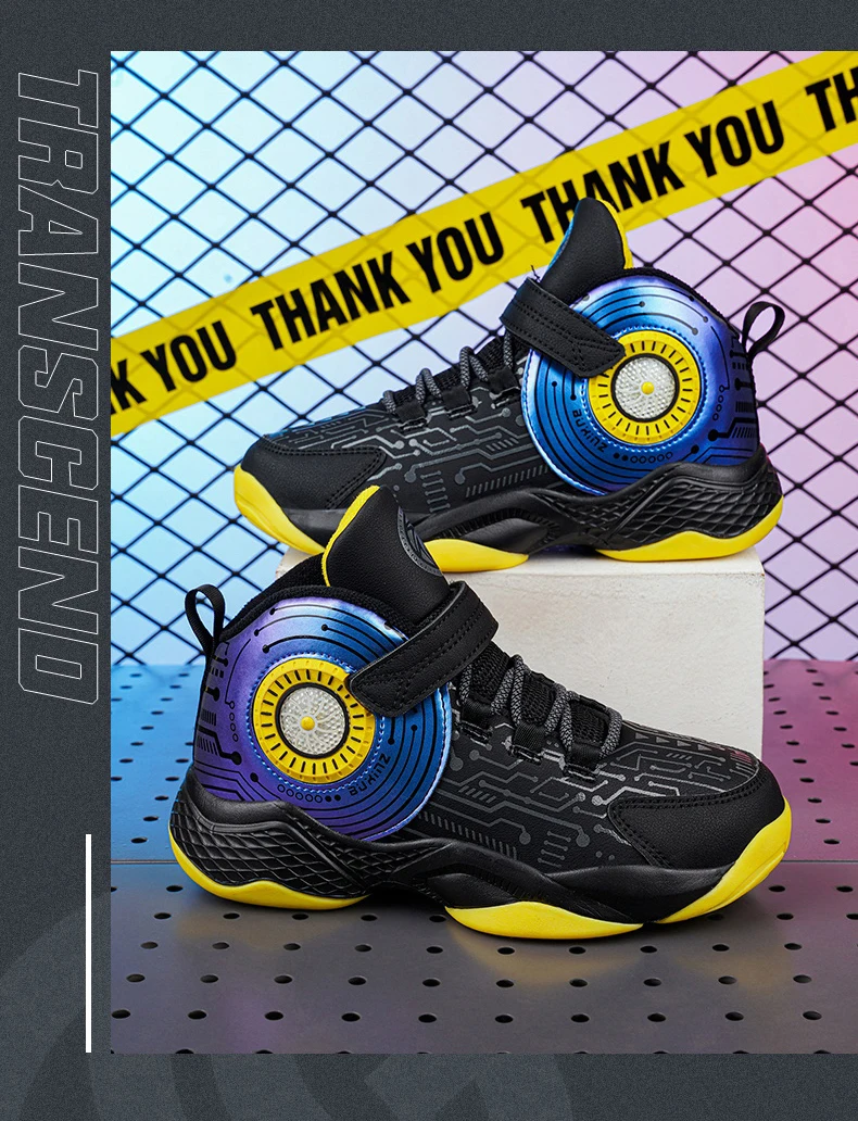 Kids Shoes Trend Cool Boy Outdoor Sneakers Lightweight Activity Supplies Leather Durable Children Casual Running Sport Booties