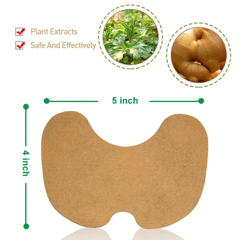 12pcs Sumifun Knee Plaster Sticker Wormwood Extract Knee Joint Ache Pain Relieving Rheumatoid Arthritis Sprains Patch K04601 pain relief patch