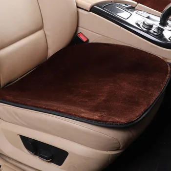 

Warm plush car seat cover front rear car styling seat cushion for kia hyundai volvo lada kalina granta priora renault logan