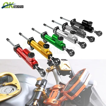 

Universal Motorcycle CNC Aluminum accessorie Stabilizer Damper Complete For Kawasaki Ninja 300R 250R ER6N Linear Safety Control