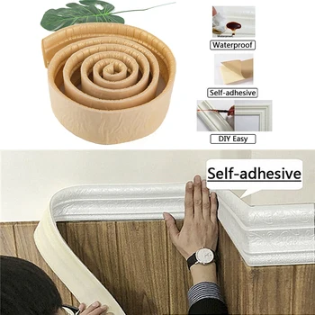 

3.2mx38mm Bathroom Shower Sink Bath Sealing Strip Tape White PVC Self adhesive Waterproof Wall Sticker for Bathroom Kitchen