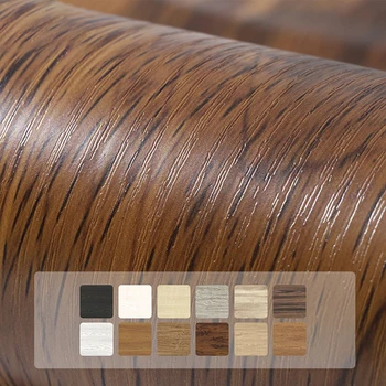 

PVC Wood Grain Floor Stciker Decal Home Decoration 20*300cm Wall Stickers Home Decor For Bedroom Non Slip Stickers Ground Decor