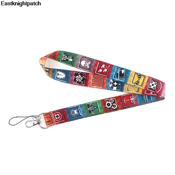 

E1829 Rainbow Six Game Lanyard Mobile Phone Strap Rope Neck Straps for Phone Case Landyard for Keys ID Card Lariat Lanyard