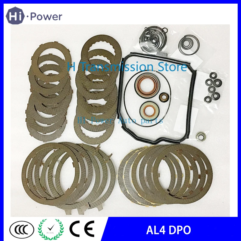 

AL4 DPO New Automatic transmission Master rebuild Kit For Citroen Renault Peugeot for Peugeot for Citroen for Renault