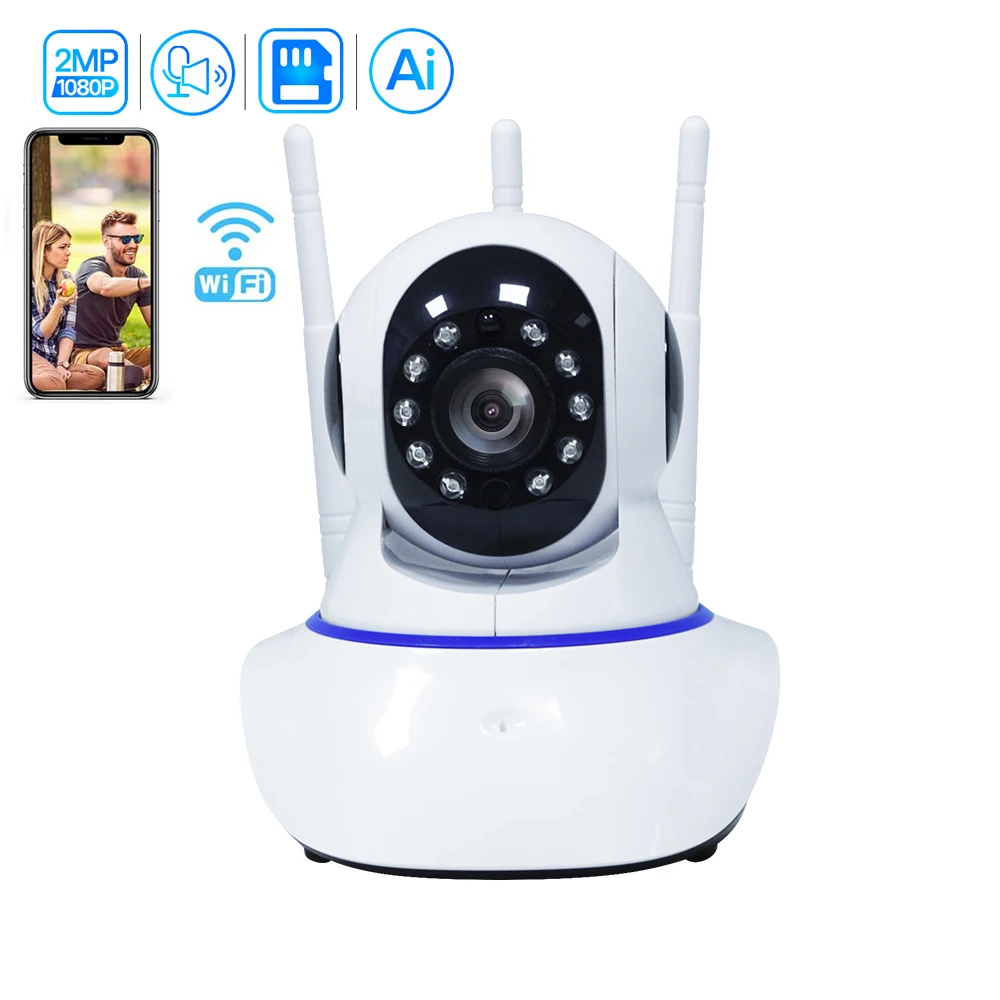 Inesun [2020 новейшая] Внутренняя беспроводная камера безопасности Smart 1080P домашняя Wi Fi