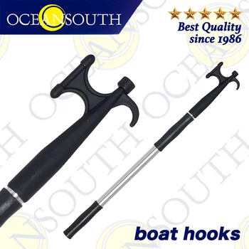 

Oceansouth Boat Hooks Telescopic Bright Dipped Aluminium Shaft High Strength Marine Canoe Yacht Fishing Boat Accessories