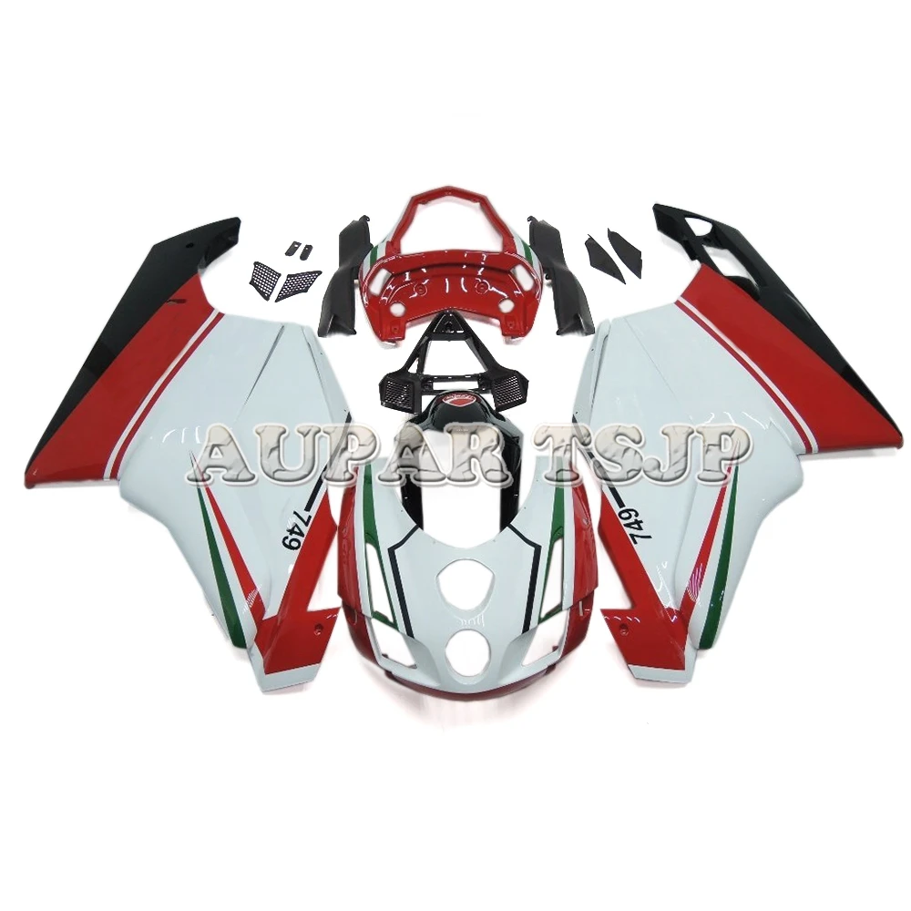 ABS пластик полный обтекатель комплект для Ducati 999/749 Biposto 2003 2004 999s 749s 03 04