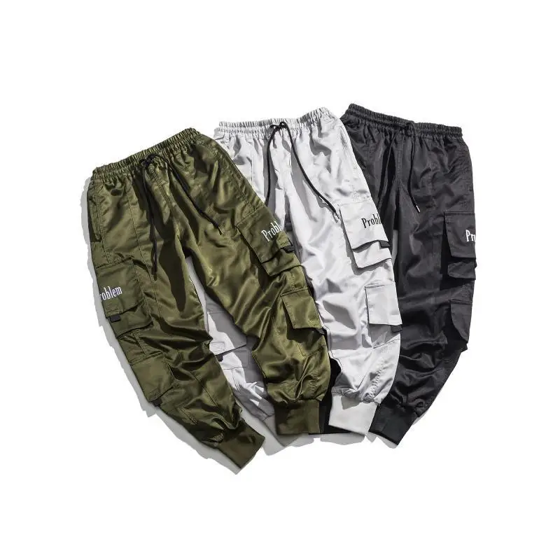 

Vertical Ze Produced 19ss Multi-pockets Bib Overall Ankle Banded Pants