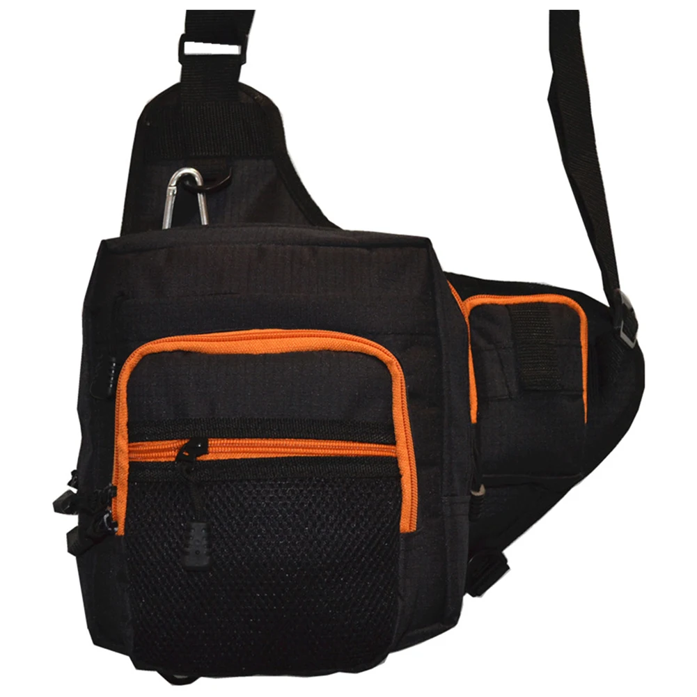 Износостойкая спортивная сумка для хранения с защитой от разрывов на талии, сумка для рыбалки, регулируемый водонепроницаемый набор приманок, многофункциональная
