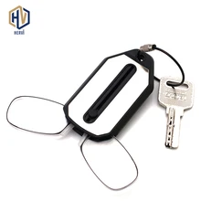 Зажим для носа компактные очки для чтения TR90 легкий брелок для ключей очки Для мужчин Для женщин увеличительное пресбиопические очки 1,0 2,0 2,5 1,5