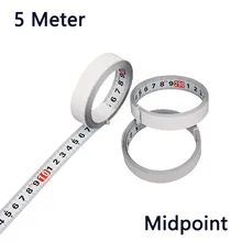 Mètre à ruban auto adhésif, règle en acier métrique auto adhésive, échelle de scie à onglet pour routeur de Table t track, scie à bande piste 1/2/3/5M 