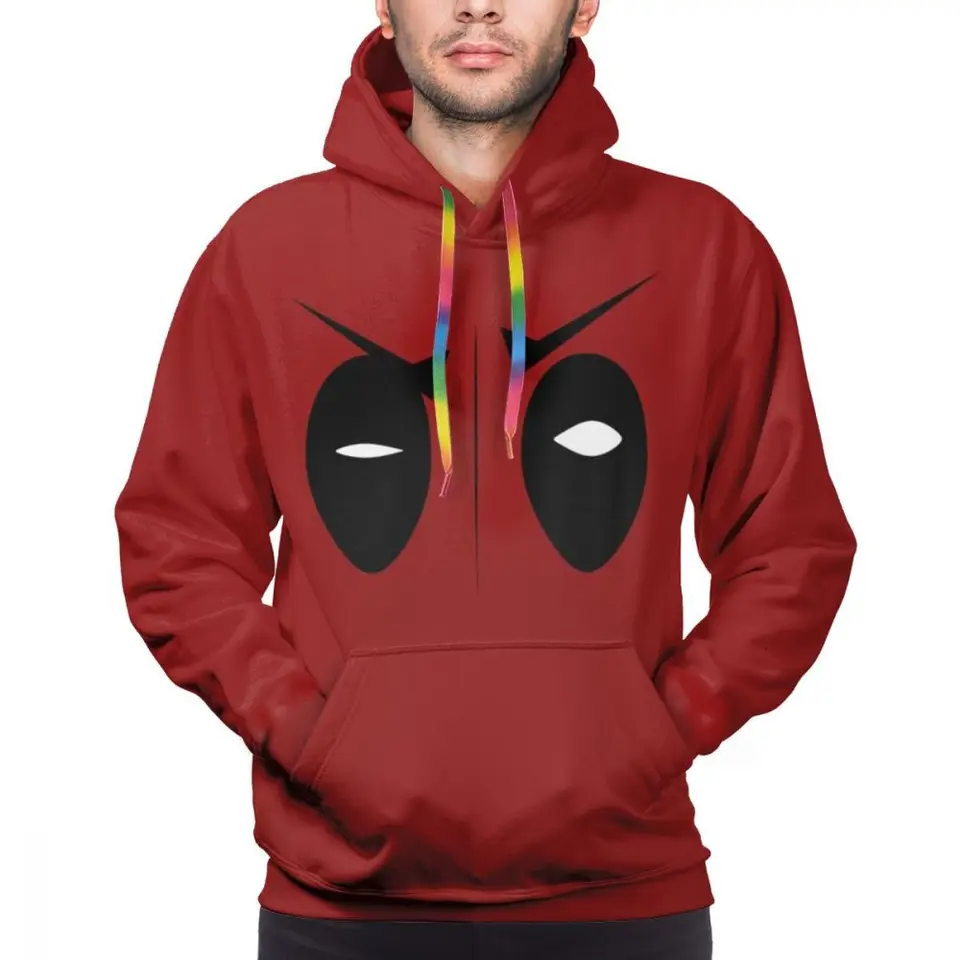 deadpool cosplay hoodie