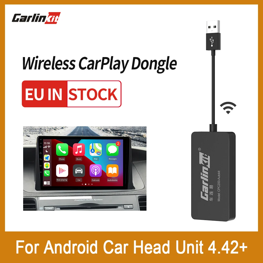 Carlinkit Горячая Apple CarPlay беспроводной ключ Android Авто USB Smart Link для навигационный плеер