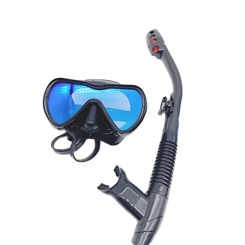 

NEW Scuba Dive Silicone Mask Set Big View Anti-Fog UV Use For Diving Snorke For Water Sports Snorkeling Equipment Drop Shipping