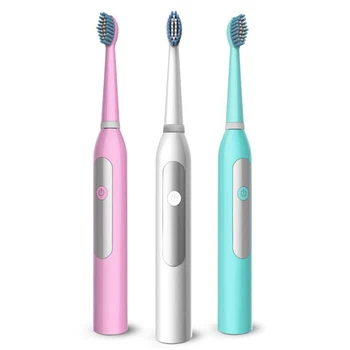 

Electric Toothbrush Adult Models Household Non-Rechargeable Soft Hair Automatic Waterproof Couple Sonic Toothbrush