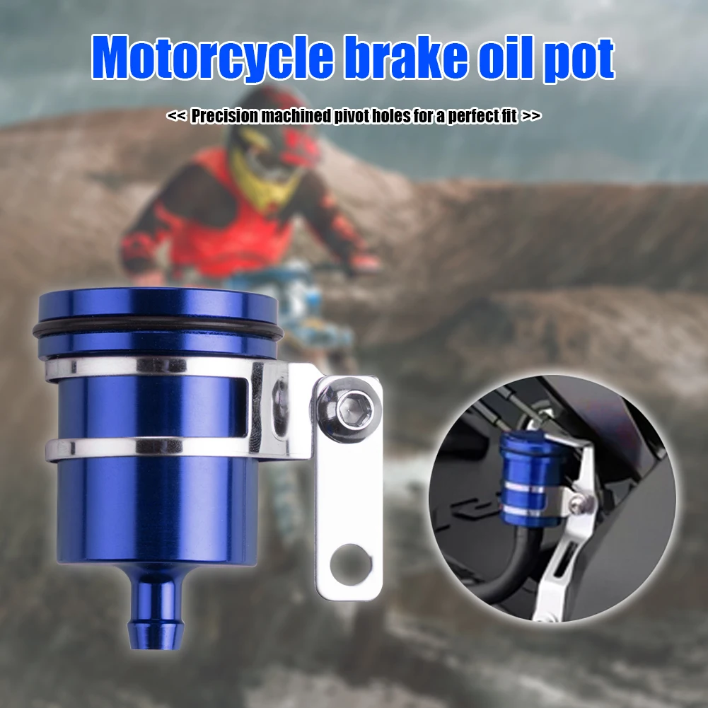 Aluminum Alloy Universal Motorcycle Brake Oil Can Fluid Reservoir