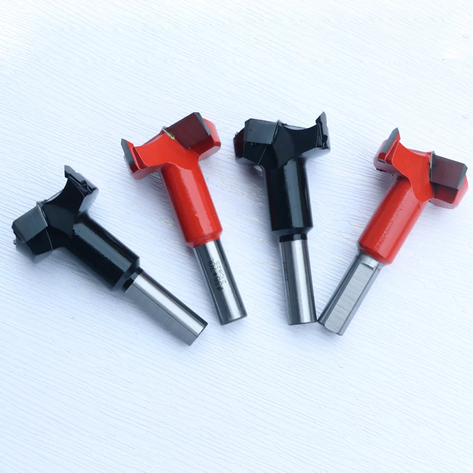 TCT Head 4 Flutes Industrial Hinge Boring Bits Gang Drill for 35mm Holes Woodworking Tools Multi Rows wood boring Machines