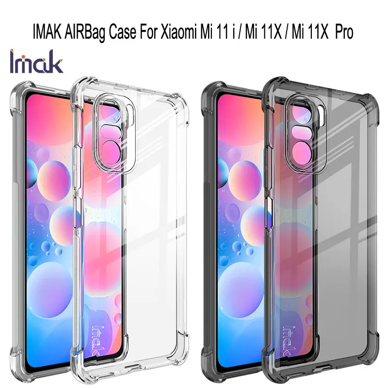 Xiaomi Mi 11i 6.67 인치 케이스 IMAK Shockproof XIAOMI Mi11i Mi 11i 케이스 용 새