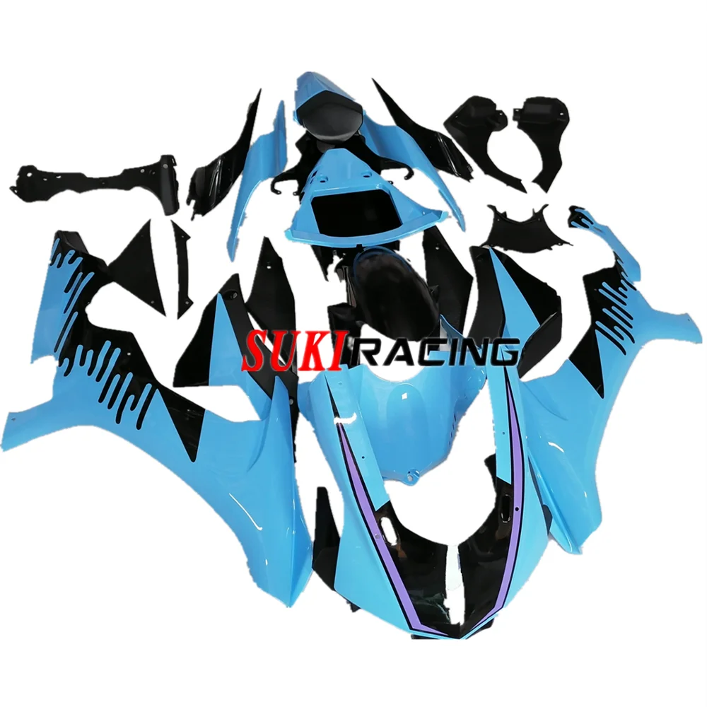 Для YZF R1 2015 2016 2017 2018 2019 комплект обтекателей Кузов ABS пластик для (Ледниковый
