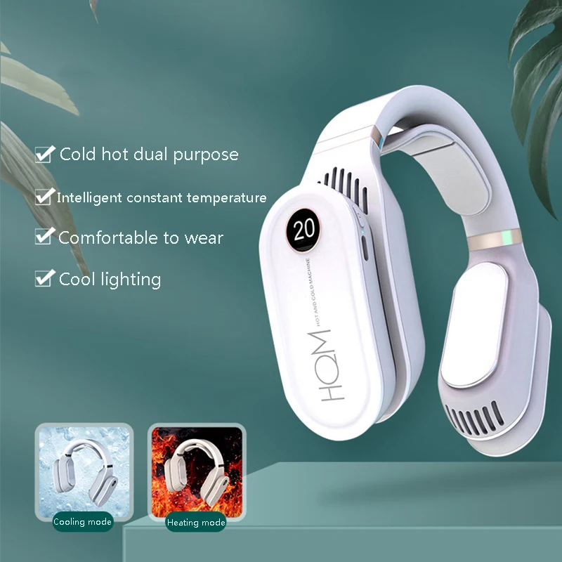 2021 New Refrigeration Heating Bifunctional Neck Massager Intelligent Constant Temperature Cervical Hot Compress Cold Compress