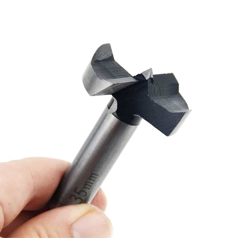 

5pcs Reaming Hinge Drill Auger Hole Opener Woodworking High Speed Carbon Steel Perforating Drill Bit Wood Cutting Tool Flat Wing