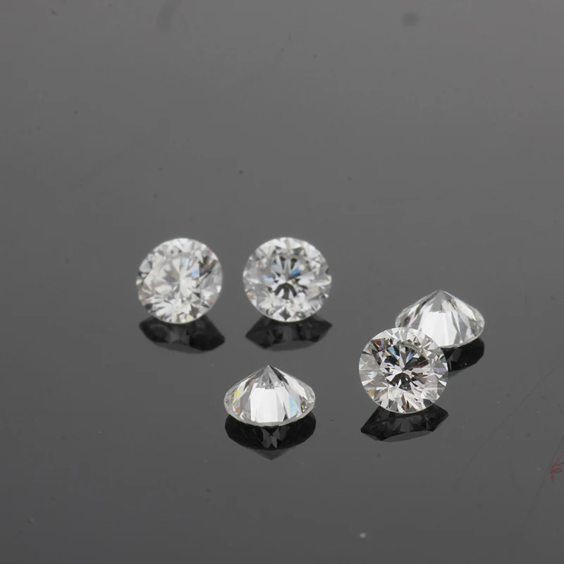 Цветовая лаборатория BOEYCJR 0.548ct F натуральный алмаз HPHT VS2 Круглый бриллиантовый