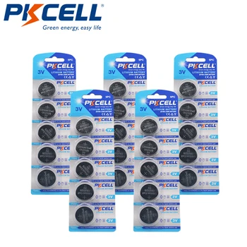 

25Pcs PKCELL CR2325 3V battery BR2325 ECR2325 CR 2325 Lithium Button Cell Batteries For Heart Rate Monitor Watches Cameras