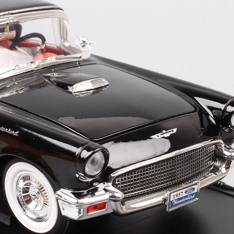 1/18 дорожные фирменные большие весы 1957 Ford Thunderbird винтажные Diecasts& Vehicles автомобили T-игрушка в виде птицы эскизы для мальчиков подарок