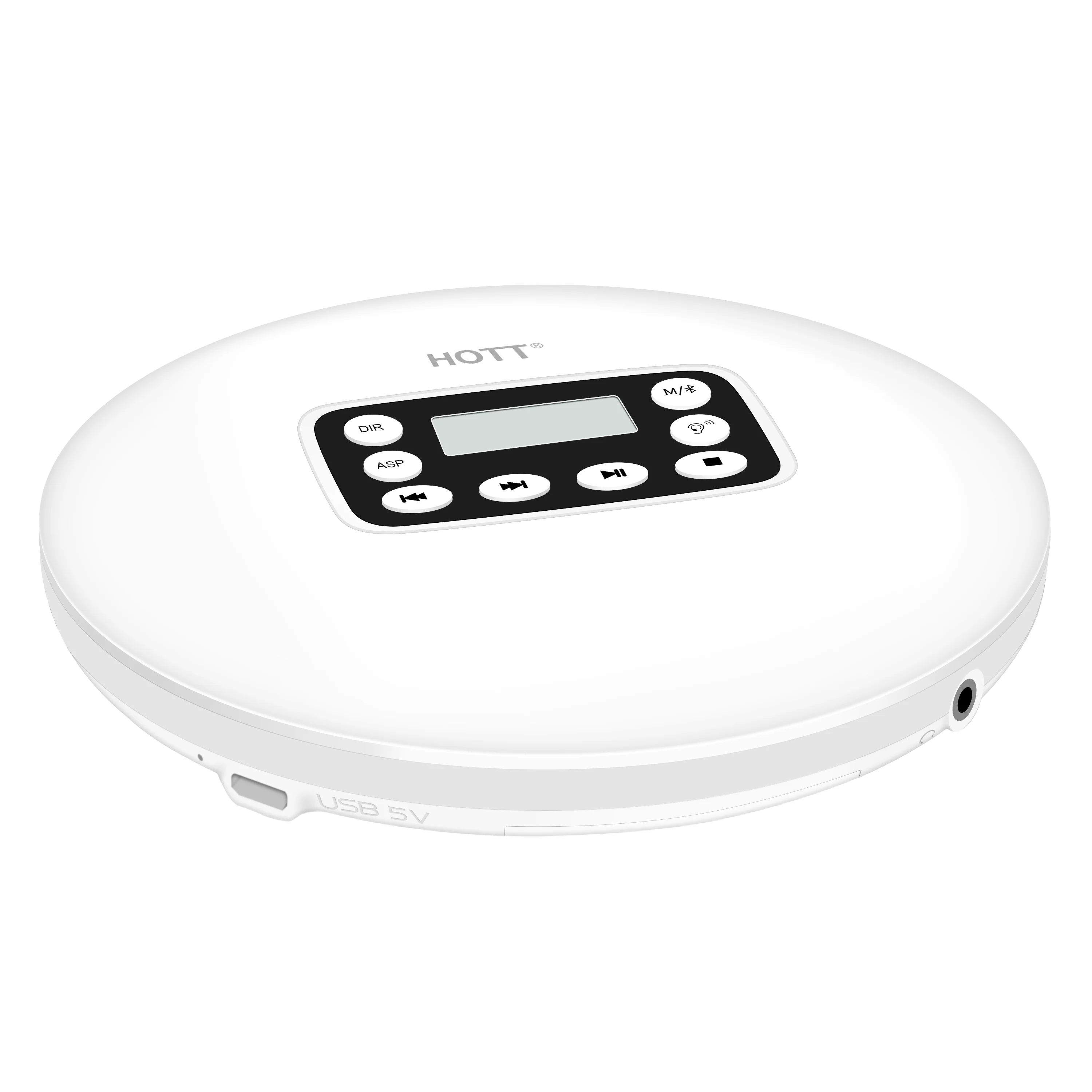Портативный Bluetooth CD плеер для автомобиля HOTT компактный дискман плейер Волкман MP3