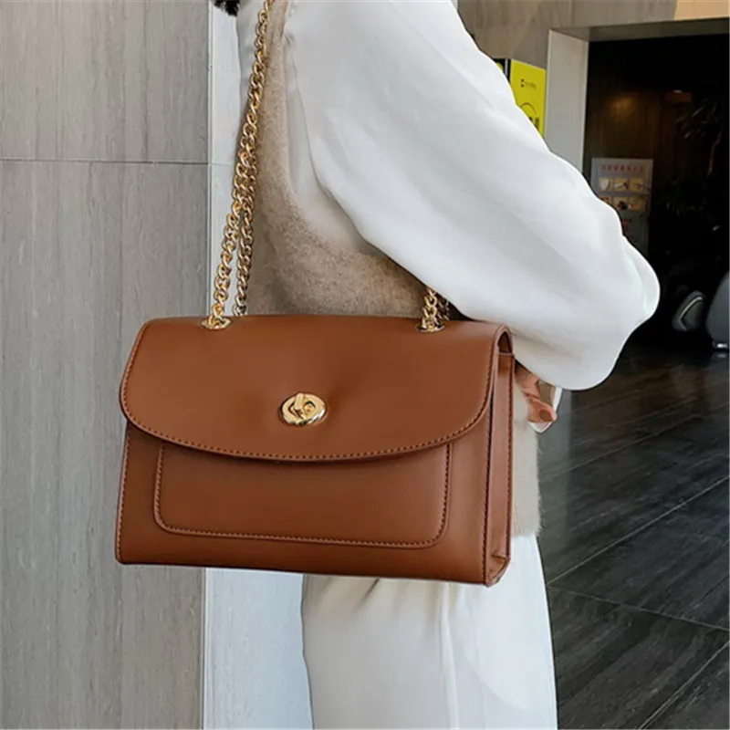 

Bags Bag Women's 2019 New Style Korean-style Fashion Small Square Bag PU Handbag Shoulder Bag WOMEN'S Messenger Bag