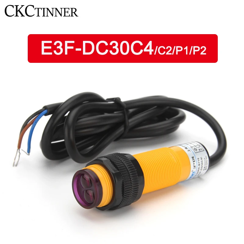 E3F-DS30C4/C2/P1/P2 бесконтактный выключатель фотоэлектрический датчик переключатель