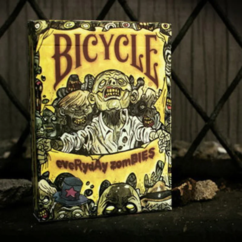 Bicycle Everyday Zombie Playing Cards 88*63mm Paper Magic Poker Card Trick Collection | Спорт и развлечения