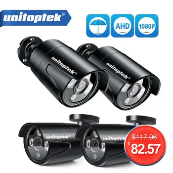 

4CH 1200TVL Security Camera System AHD CCTV System DIY Kit Only 4x 1080P 2.0MP Security Camera IR Outdoor AHD-H Surveillance Set